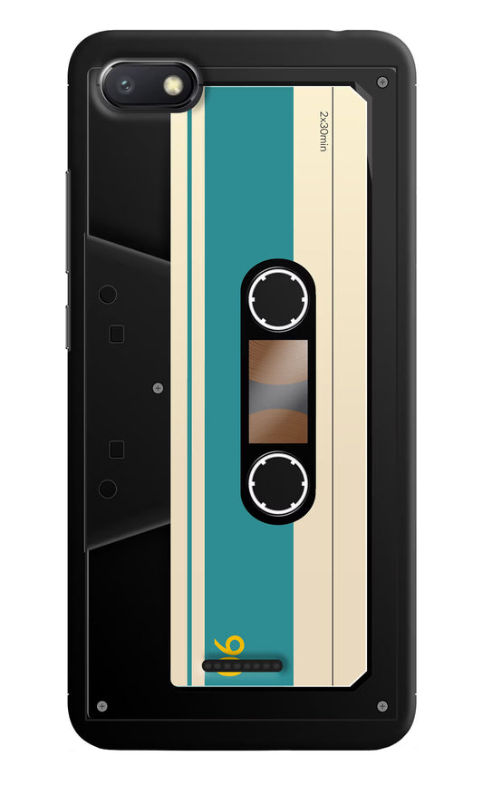 Cassette Redmi 6A Hard Case Back Cover by Casekaro