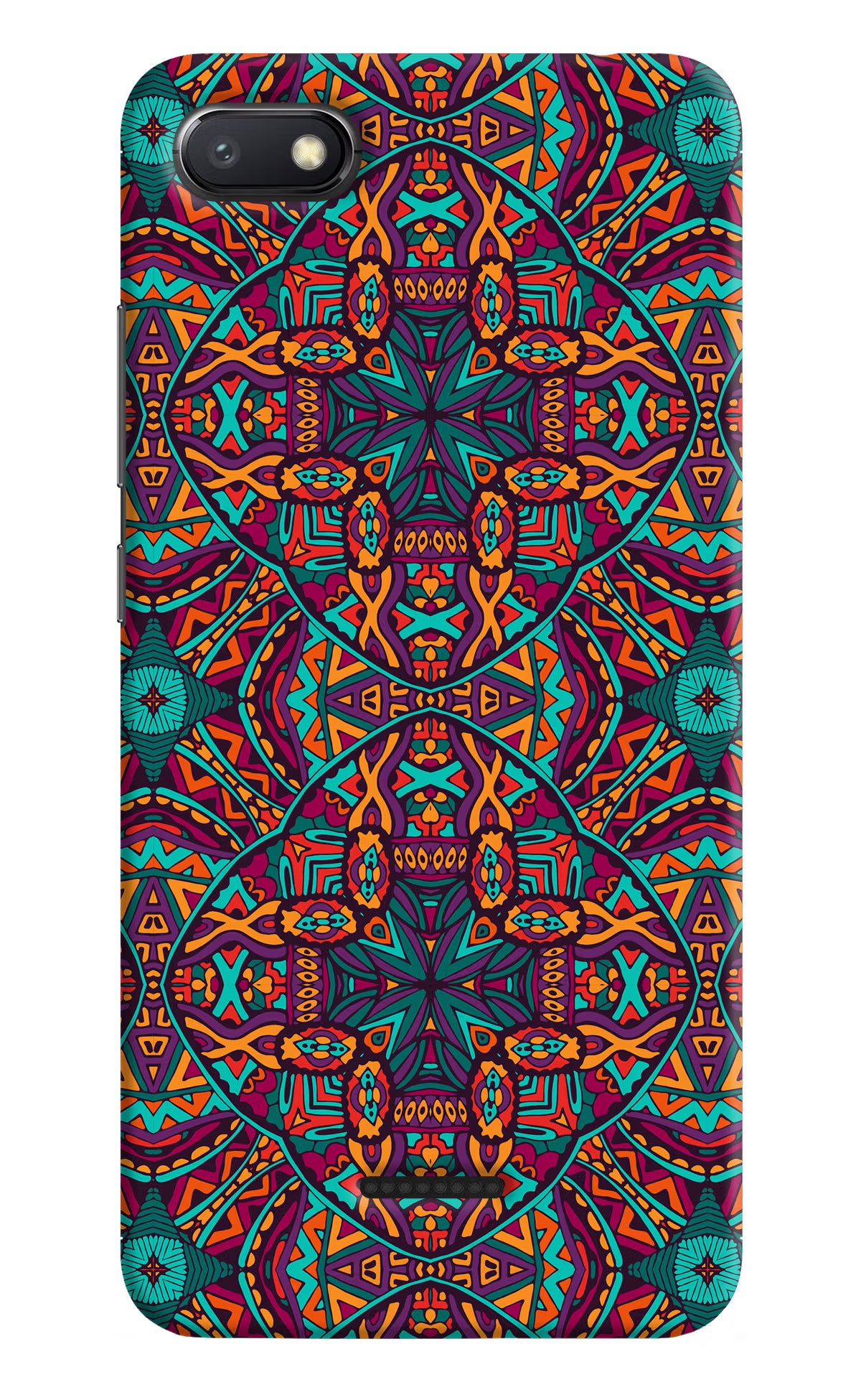 Colour Mandala Redmi 6A Hard Case Back Cover by Casekaro