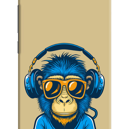 Monkey Headphone Redmi 6A Hard Case Back Cover by Casekaro