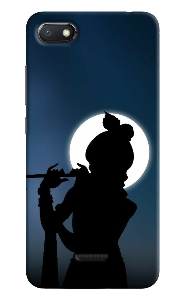 Shri Krishna Silhouette Redmi 6A Hard Case Back Cover by Casekaro