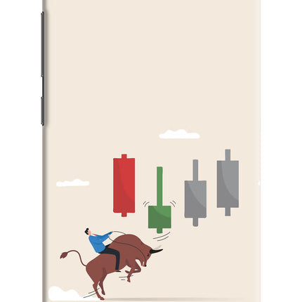 Bull Trading Momentum Redmi 6A Hard Case Back Cover by Casekaro