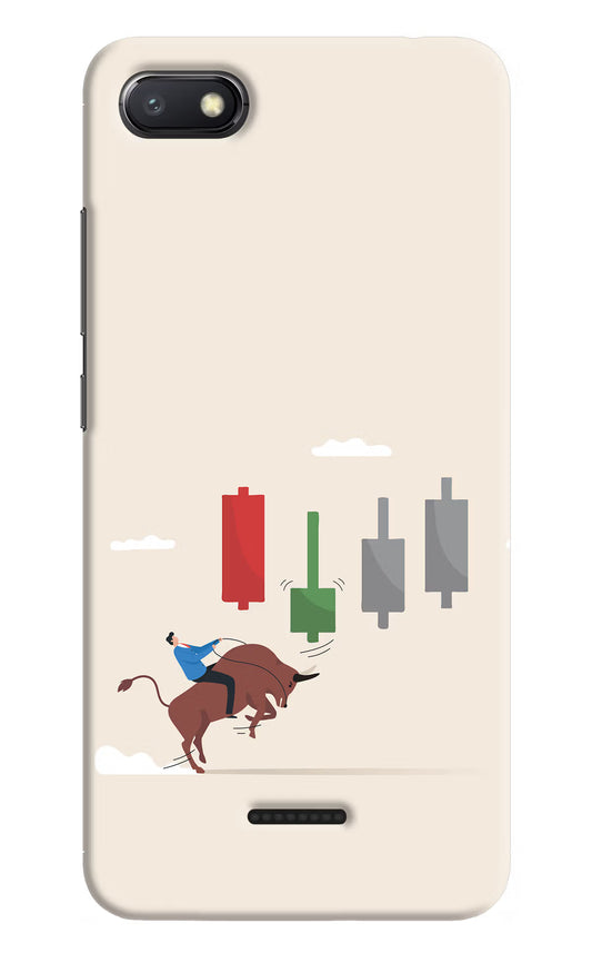 Bull Trading Momentum Redmi 6A Hard Case Back Cover by Casekaro