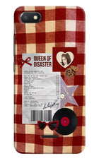 Queen of Disaster Redmi 6A Hard Case Back Cover by Casekaro