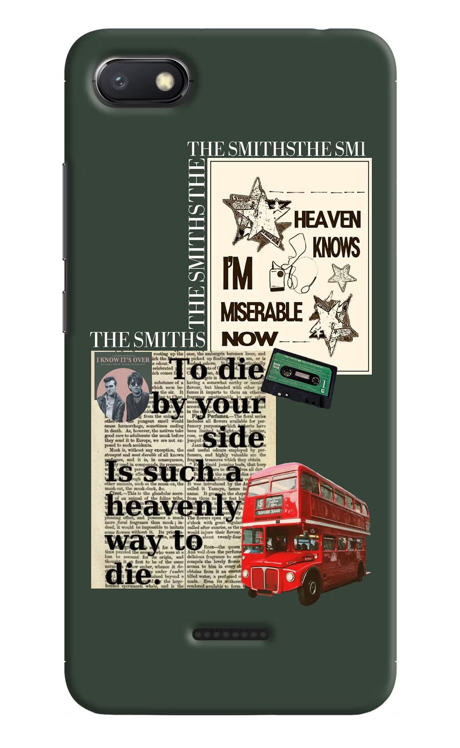The Smiths Redmi 6A Back Cover, Hard case