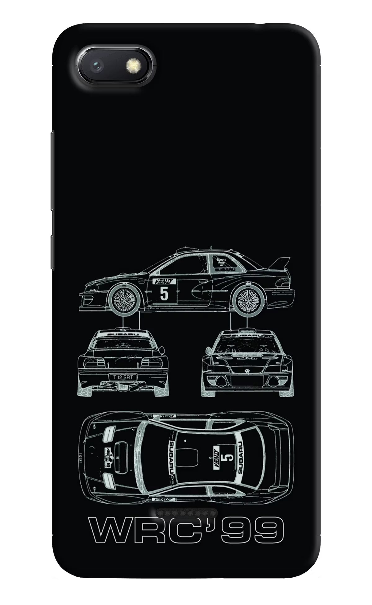 WRC'99 Redmi 6A Hard Case Back Cover by Casekaro