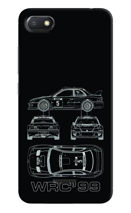 WRC'99 Redmi 6A Hard Case Back Cover by Casekaro