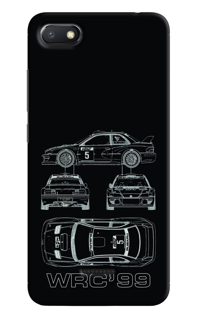 WRC'99 Redmi 6A Hard Case Back Cover by Casekaro