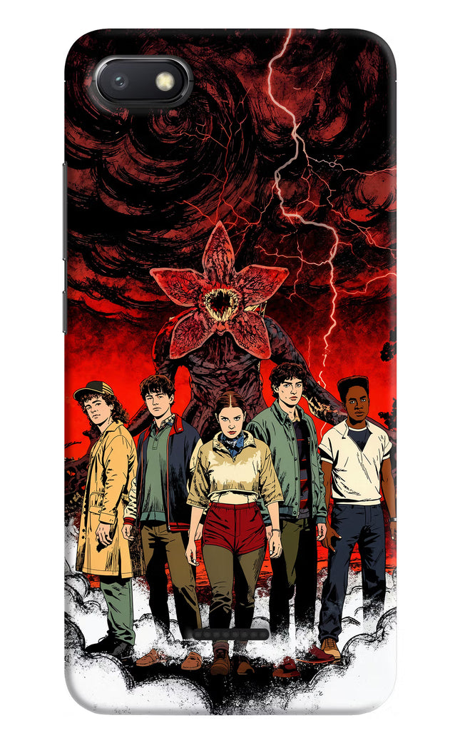 Ordinary Things Characters Redmi 6A Hard Case Back Cover by Casekaro