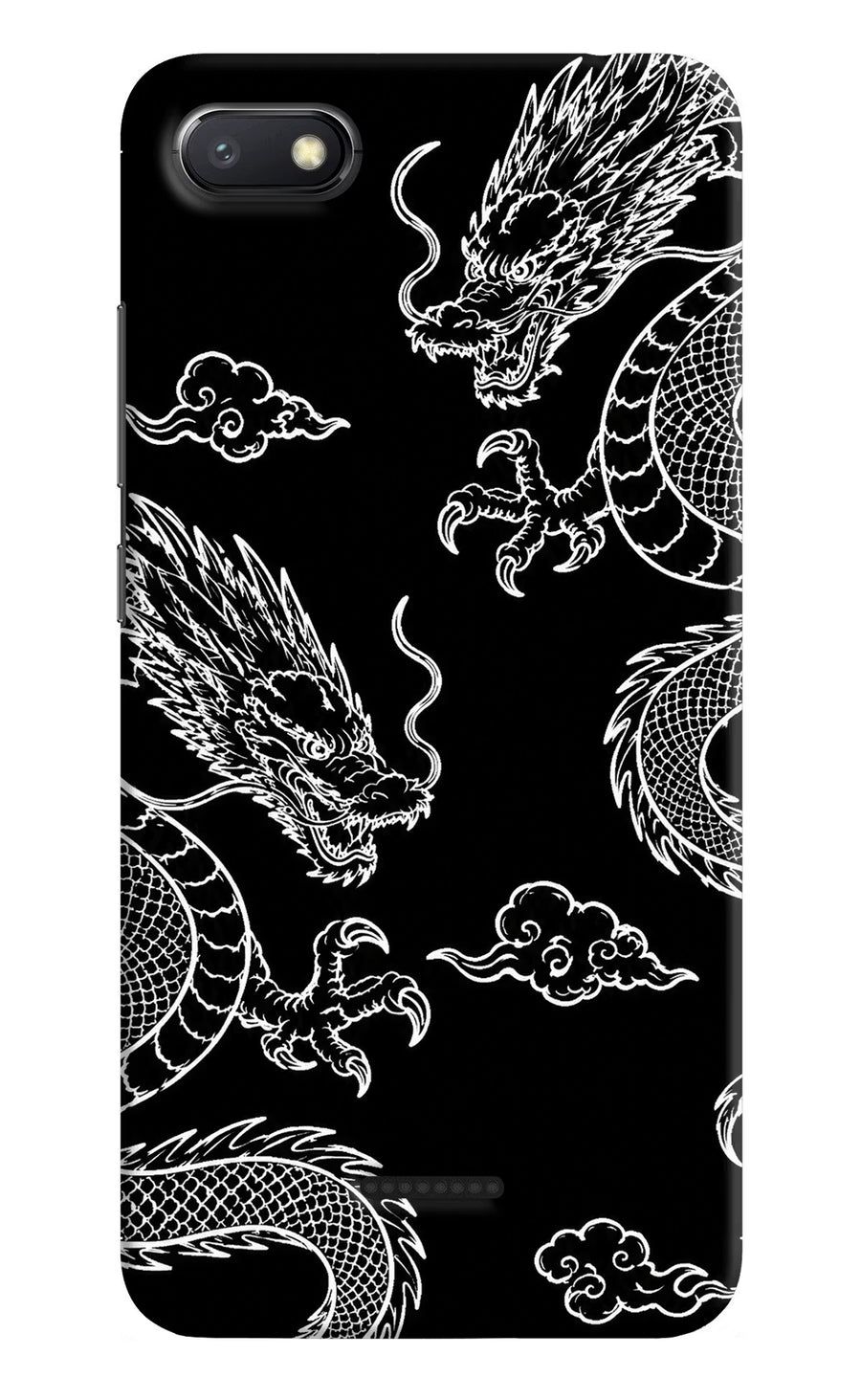 Twin Dragons Redmi 6A Back Cover, Hard case