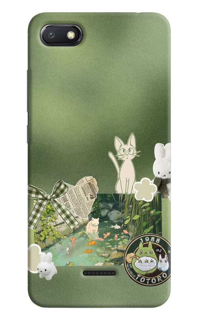 Aesthetic anime Redmi 6A Hard Case Back Cover by Casekaro