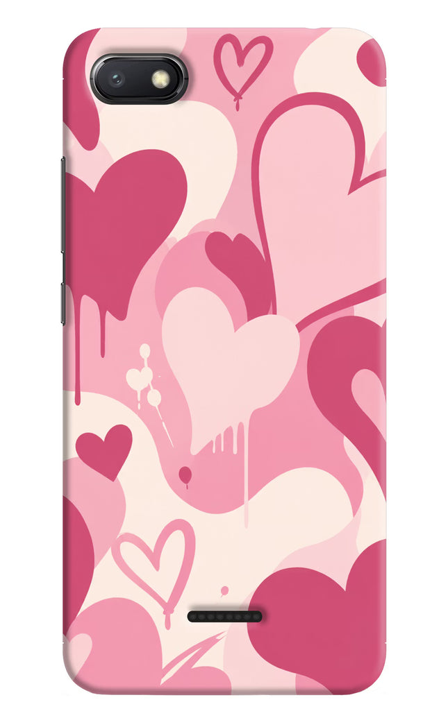 Hearty case Redmi 6A Hard Case Back Cover by Casekaro