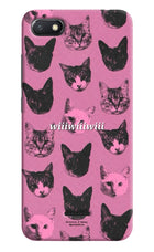 Pink Cats Redmi 6A Hard Case Back Cover by Casekaro