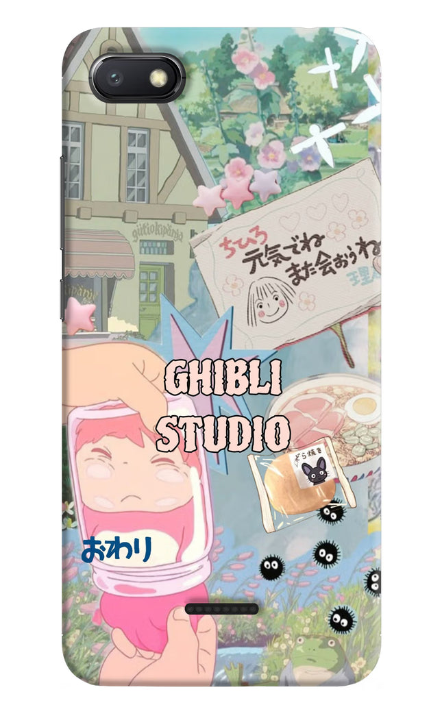 Studio Ghibli Redmi 6A Hard Case Back Cover by Casekaro