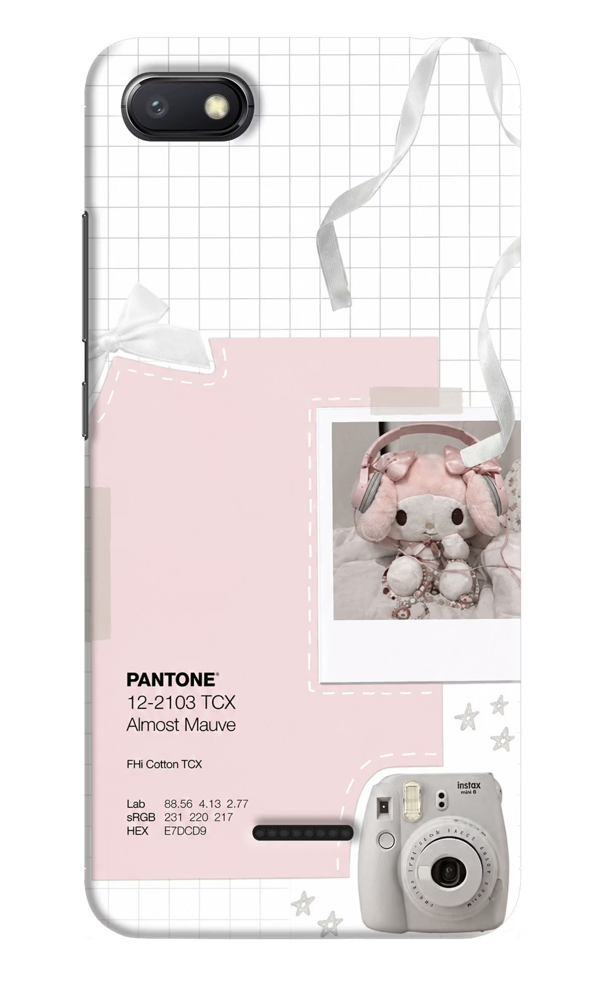 Pantone Asthetic Redmi 6A Back Cover