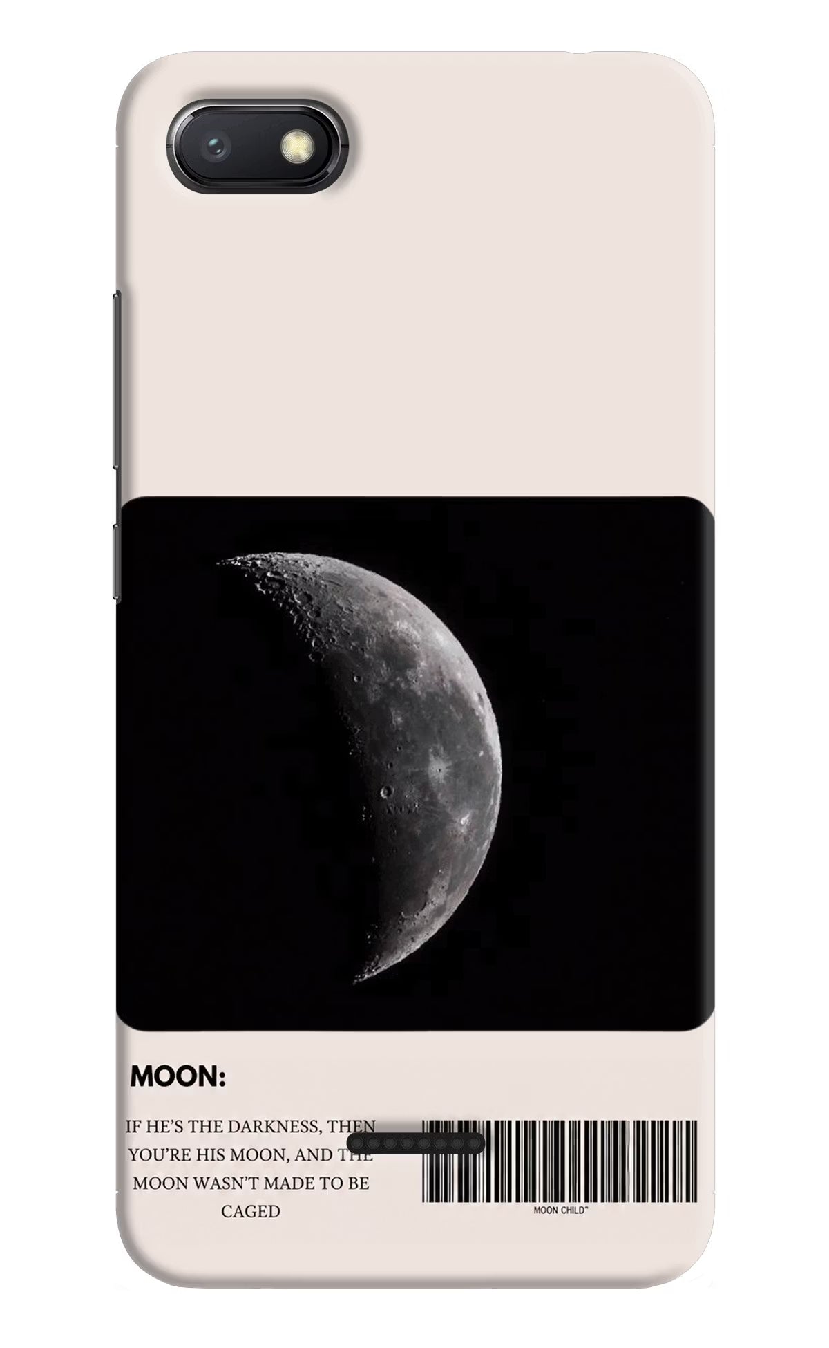 Moon Phase Redmi 6A Back Cover