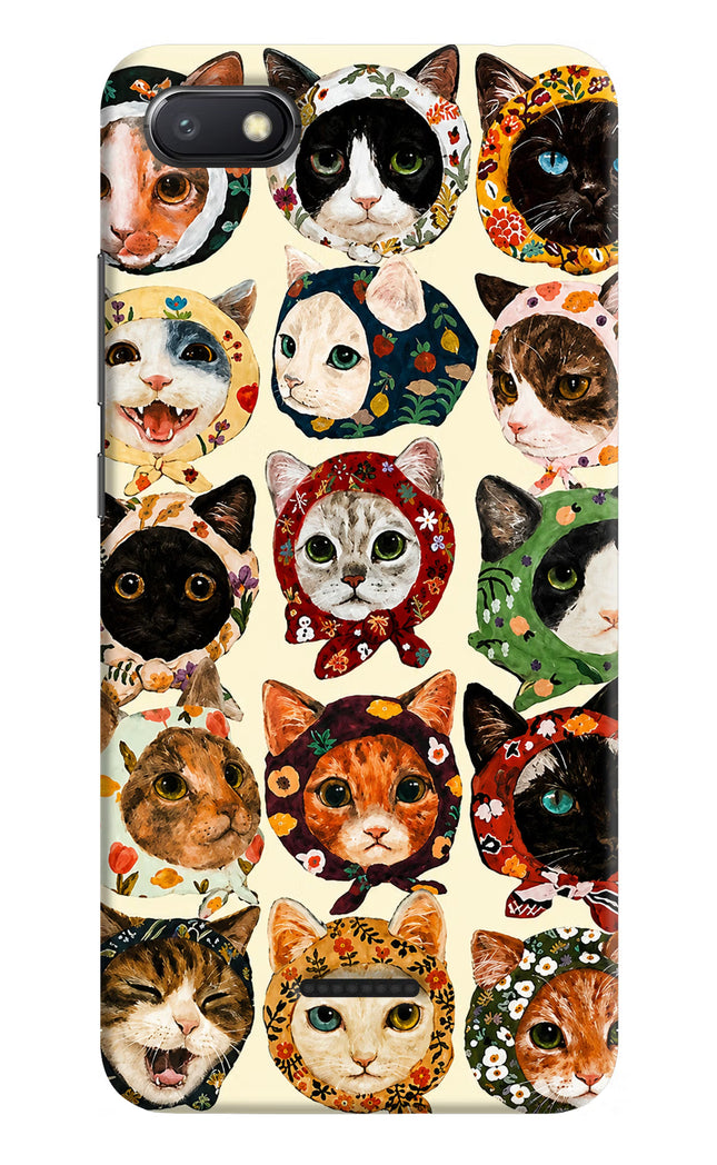Cool Cat Redmi 6A Hard Case Back Cover by Casekaro