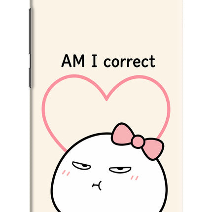 Always Right Redmi 6A Hard Case Back Cover by Casekaro