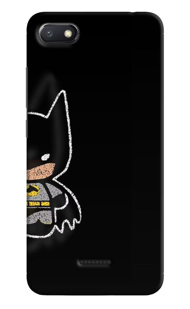 Bat Kitty Redmi 6A Hard Case Back Cover by Casekaro
