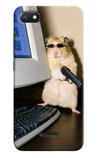 Hacker Hamster Redmi 6A Hard Case Back Cover by Casekaro