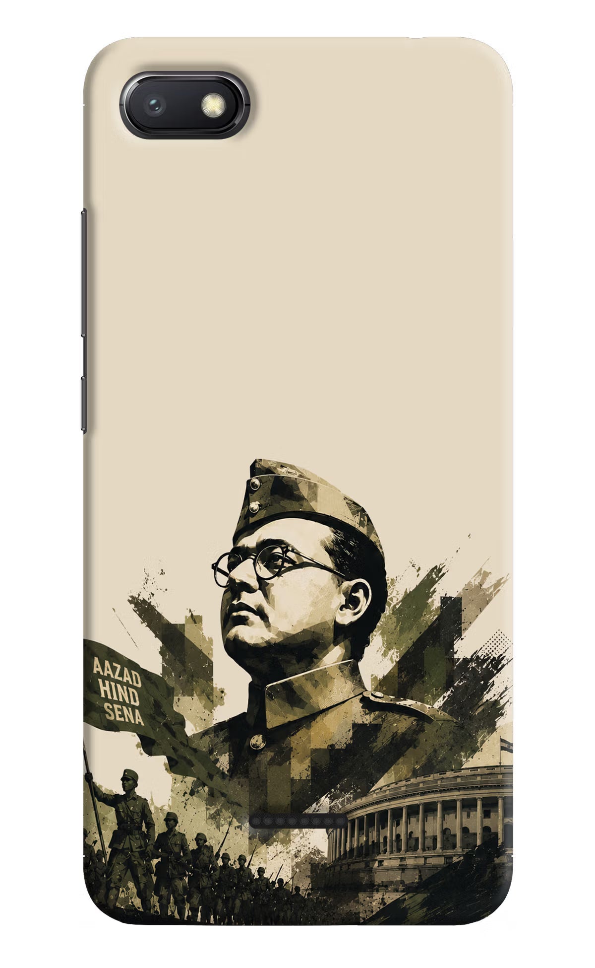 Netaji Rising Redmi 6A Back Cover