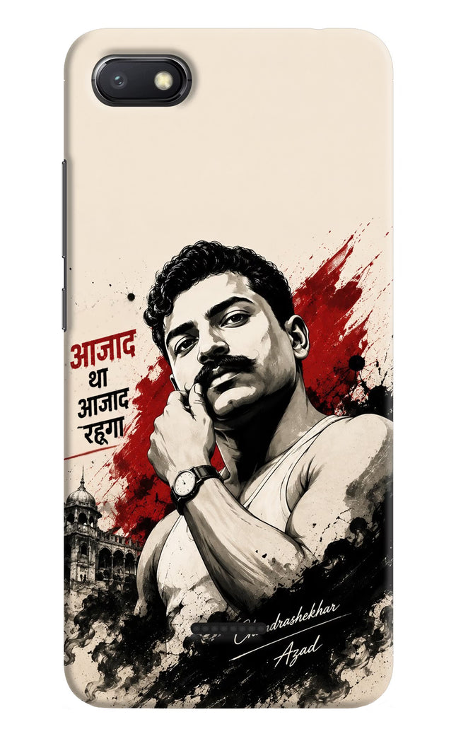 Chandrashekhar Azad Fearless Redmi 6A Hard Case Back Cover by Casekaro