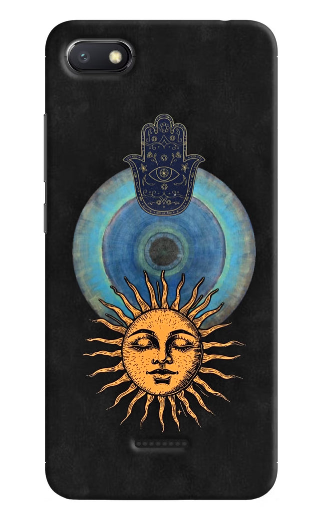 Divine Sun Redmi 6A Hard Case Back Cover by Casekaro