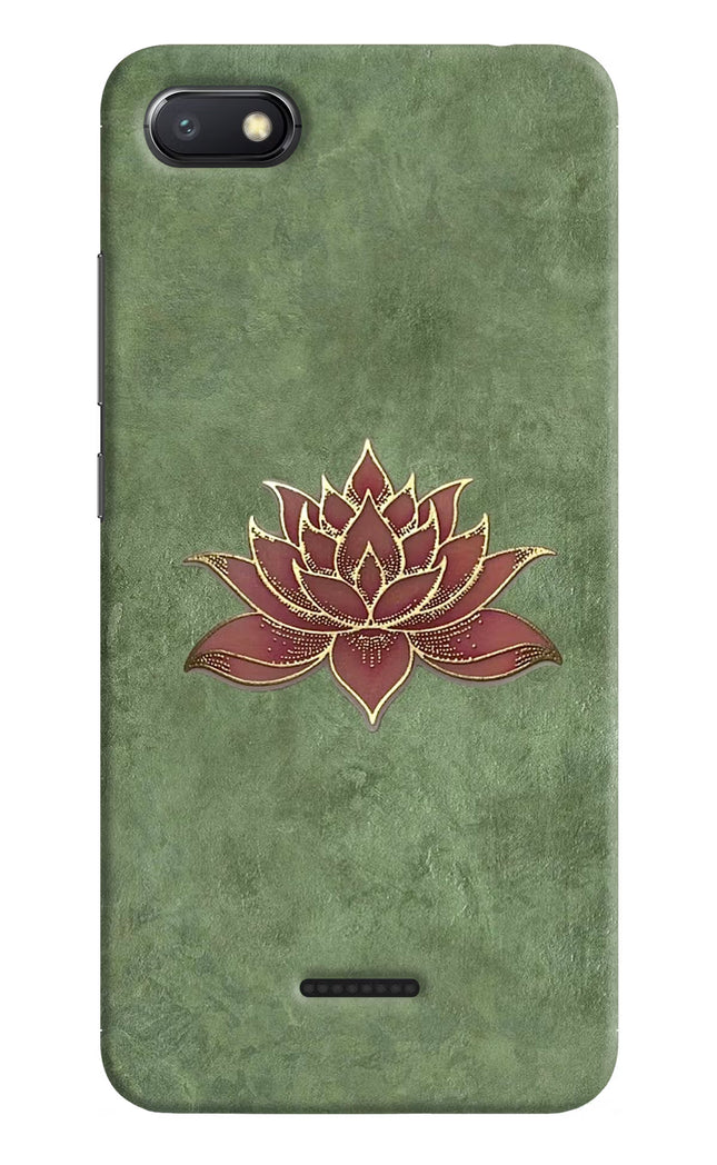 Lotus Grace Redmi 6A Hard Case Back Cover by Casekaro