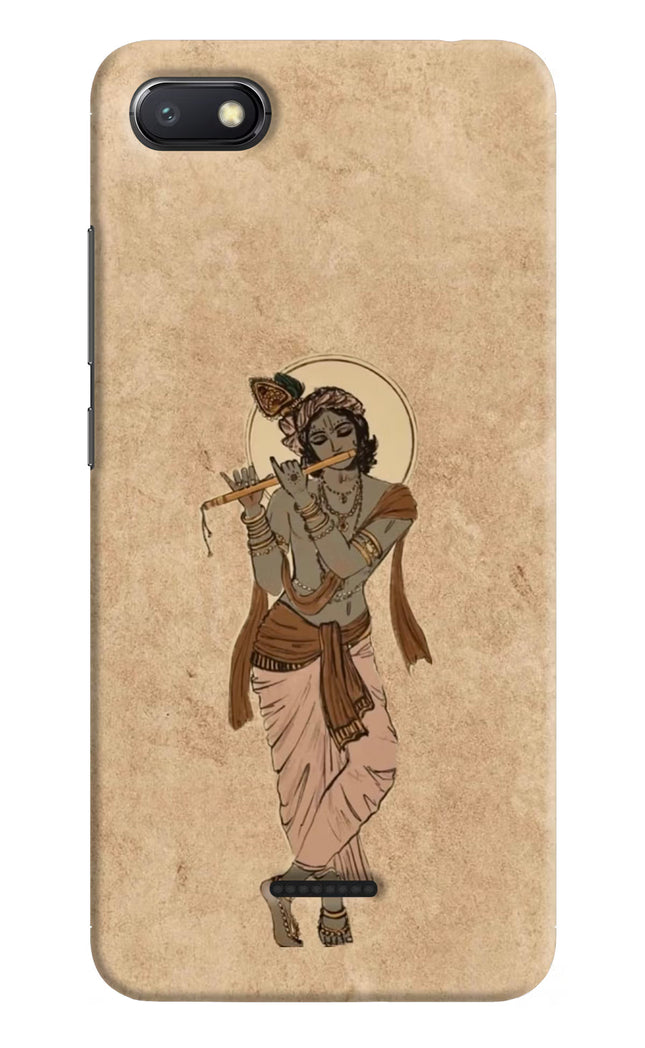 Krishna Redmi 6A Hard Case Back Cover by Casekaro
