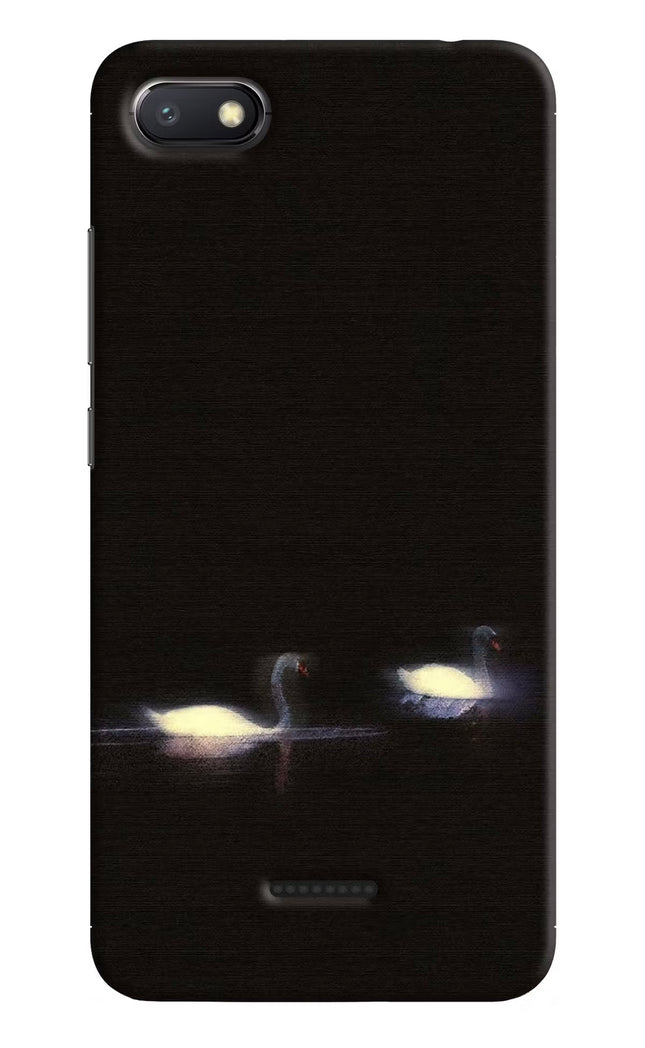 Silent Swans Redmi 6A Hard Case Back Cover by Casekaro