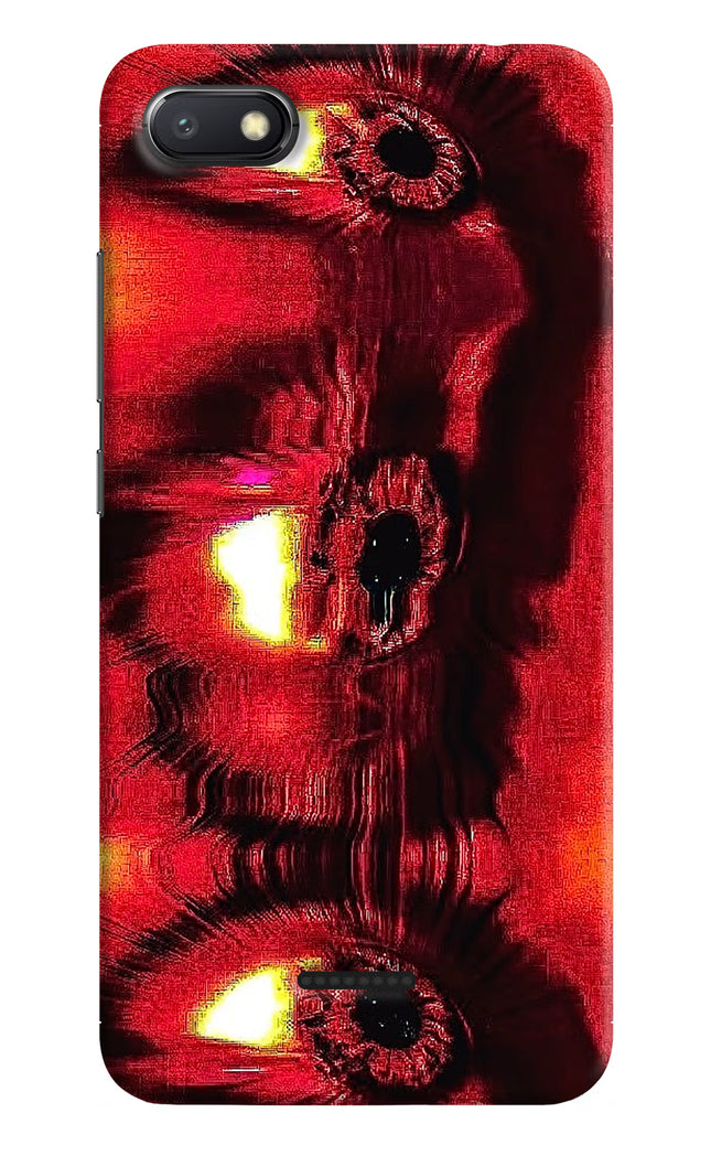 Fire Eye Redmi 6A Hard Case Back Cover by Casekaro