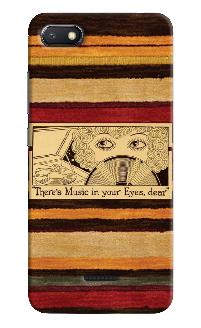 Vinyl Stripes Redmi 6A Hard Case Back Cover by Casekaro
