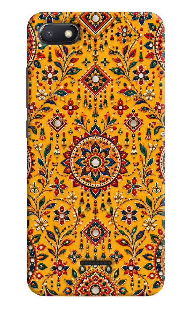 Sunlit Aura Redmi 6A Hard Case Back Cover by Casekaro