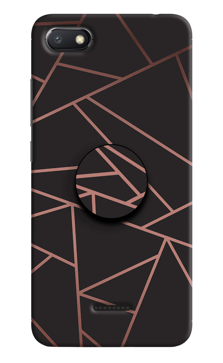 Geometric Pattern Redmi 6A Pop Case, Hard case