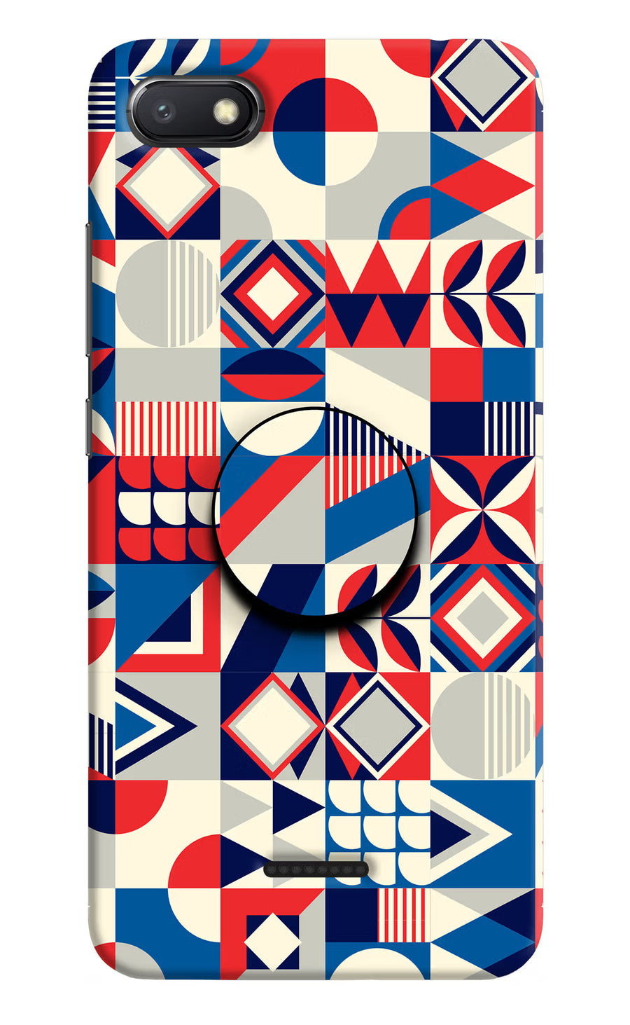 Colorful Pattern Redmi 6A Pop Case, Hard case