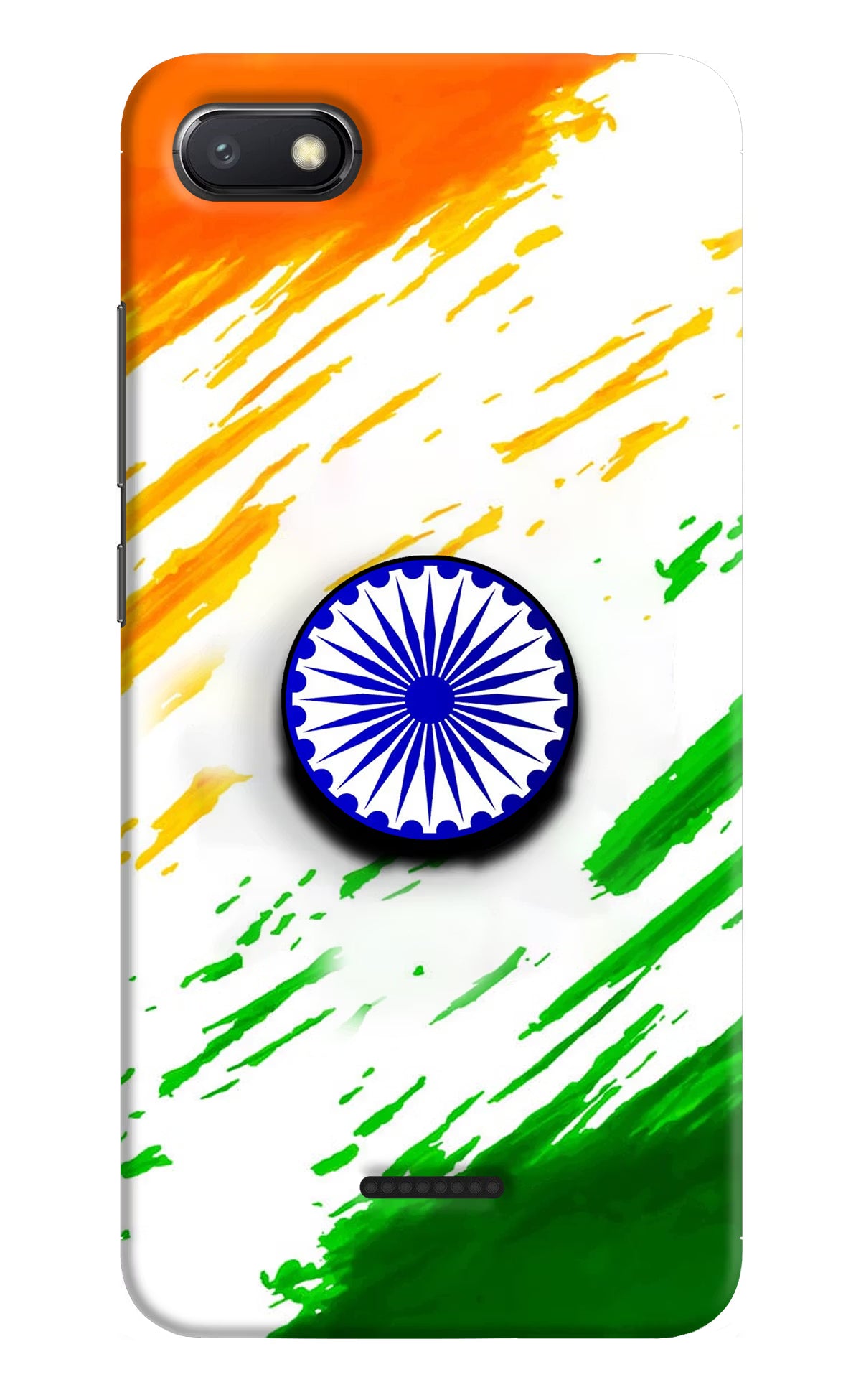 Indian Flag Ashoka Chakra Redmi 6A Pop Case by Casekaro