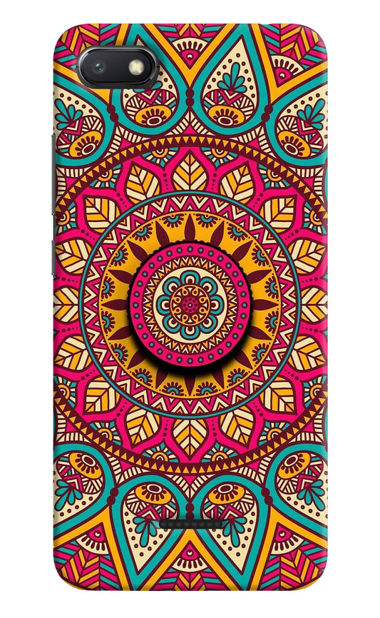Mandala Redmi 6A Pop Case by Casekaro