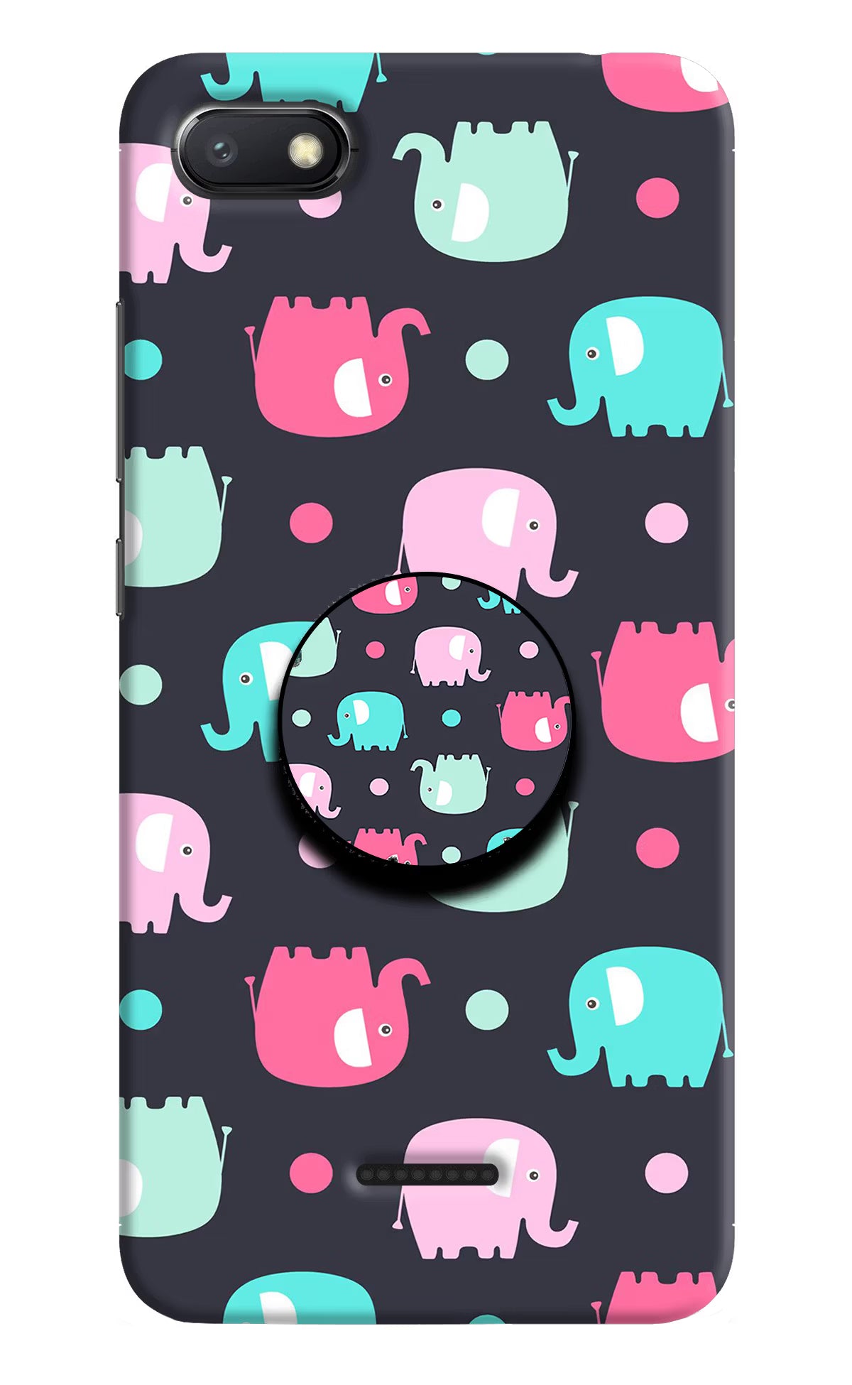 Baby Elephants Redmi 6A Pop Case by Casekaro