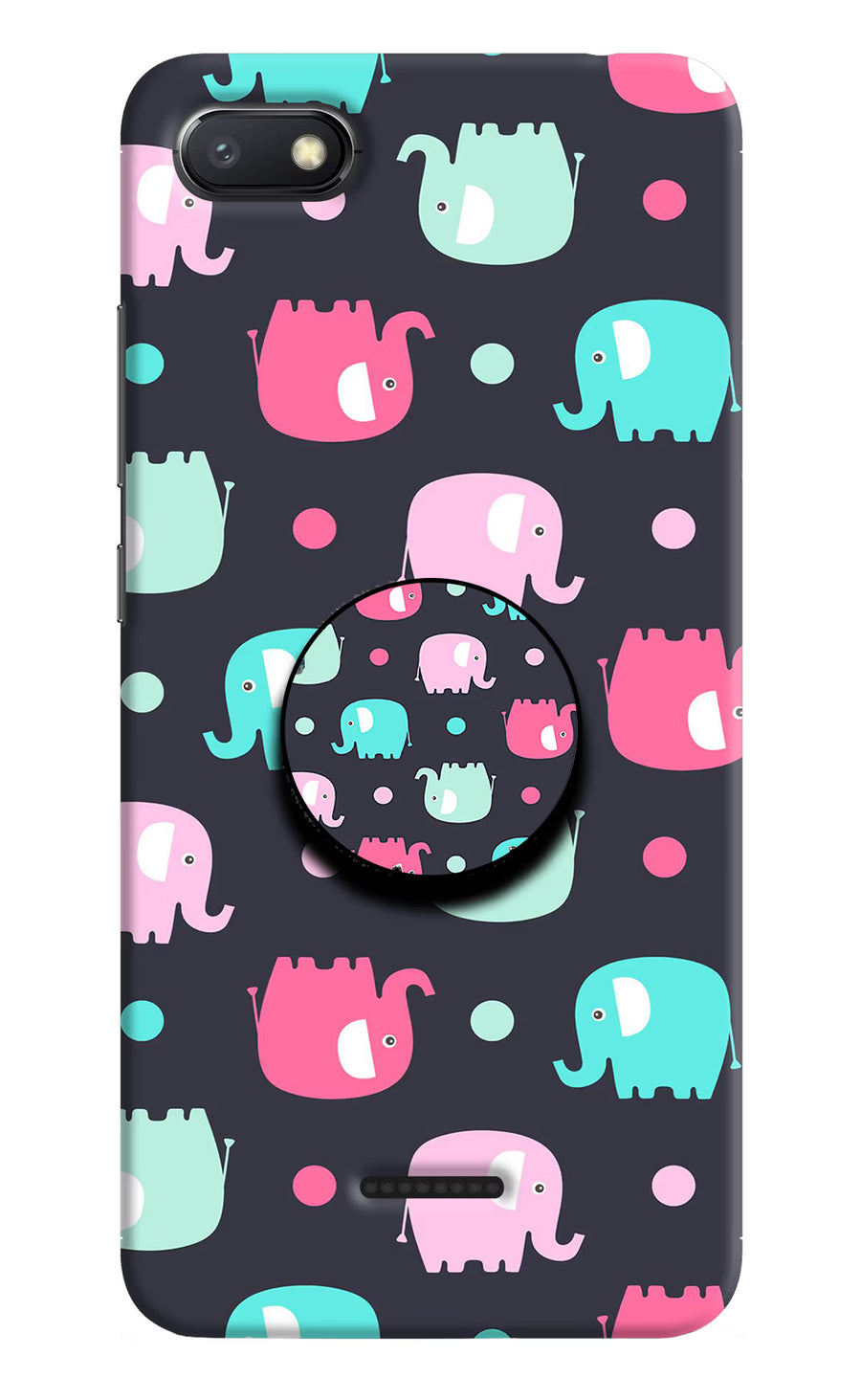 Baby Elephants Redmi 6A Pop Case, Hard case