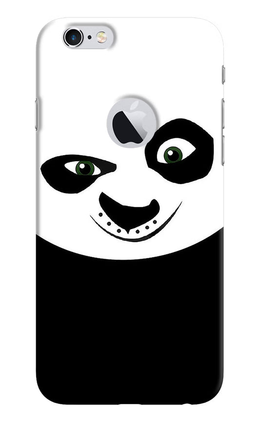 Panda iPhone 6 Logocut Hard Case Back Cover by Casekaro