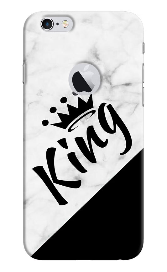King iPhone 6 Logocut Hard Case Back Cover by Casekaro