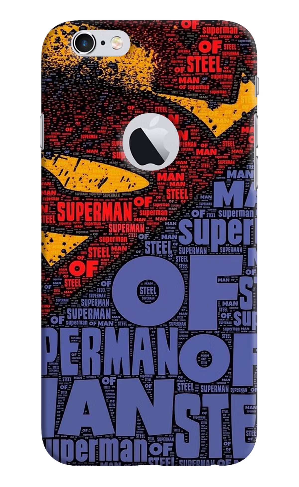 Superman iPhone 6 Logocut Hard Case Back Cover by Casekaro