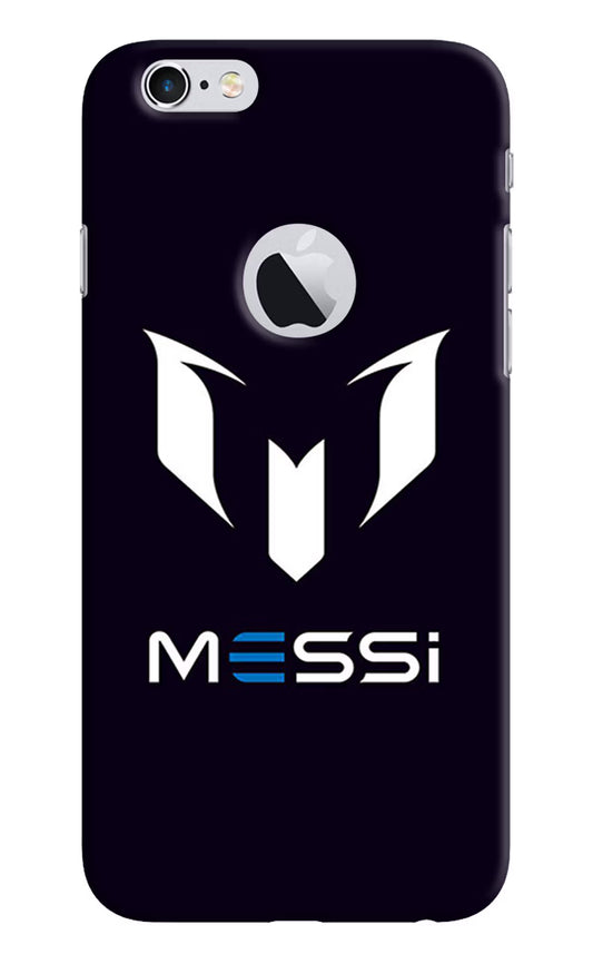 Messi Logo iPhone 6 Logocut Hard Case Back Cover by Casekaro