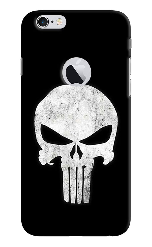 Punisher Skull iPhone 6 Logocut Hard Case Back Cover by Casekaro