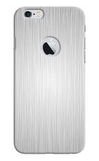 Wooden Grey Texture iPhone 6 Logocut Hard Case Back Cover by Casekaro