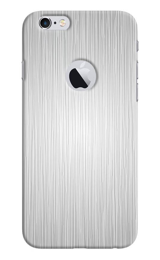 Wooden Grey Texture iPhone 6 Logocut Hard Case Back Cover by Casekaro