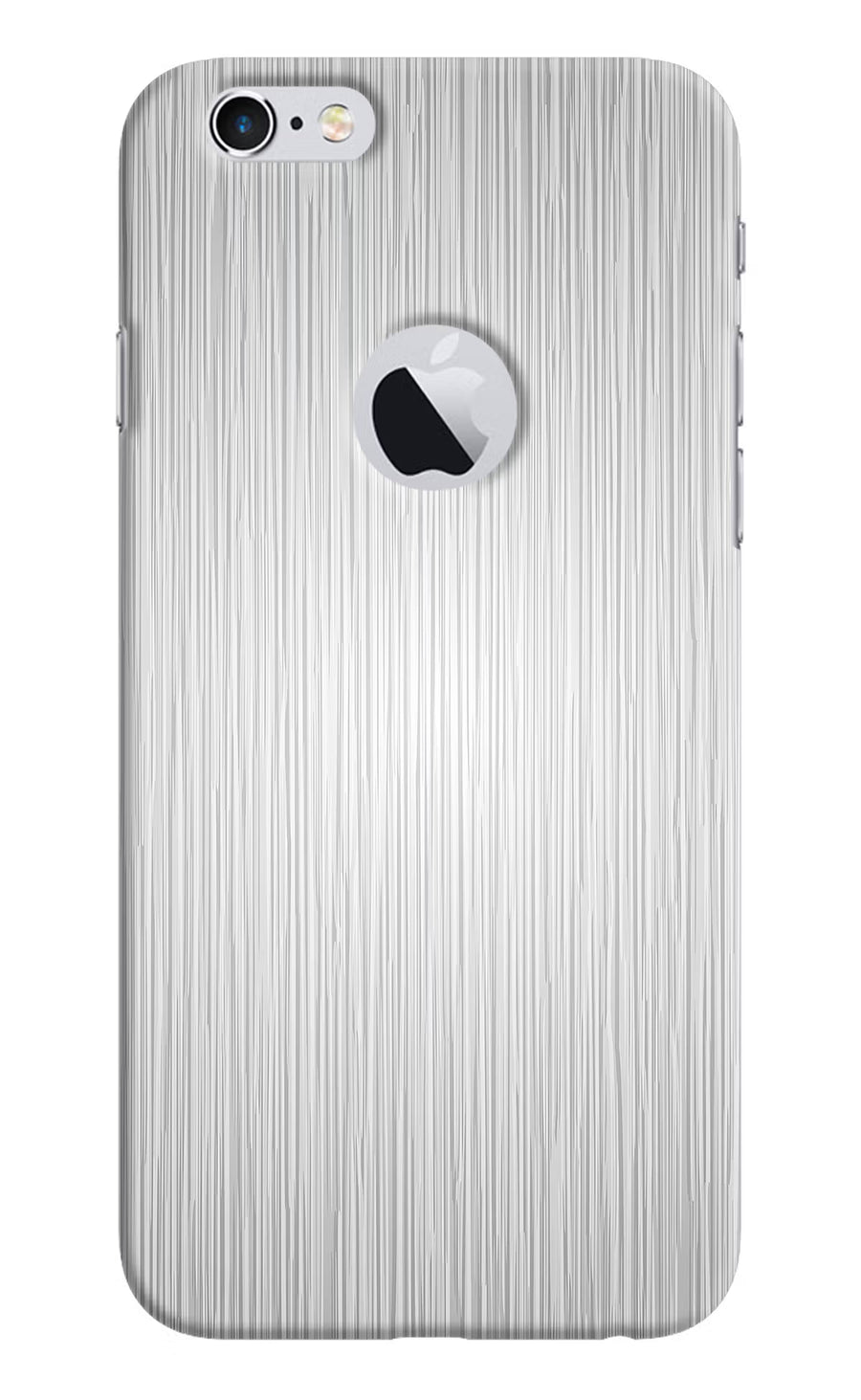 Wooden Grey Texture iPhone 6 Logocut Back Cover, Hard case