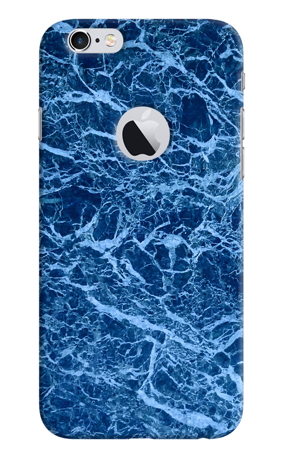 Blue Marble iPhone 6 Logocut Hard Case Back Cover by Casekaro