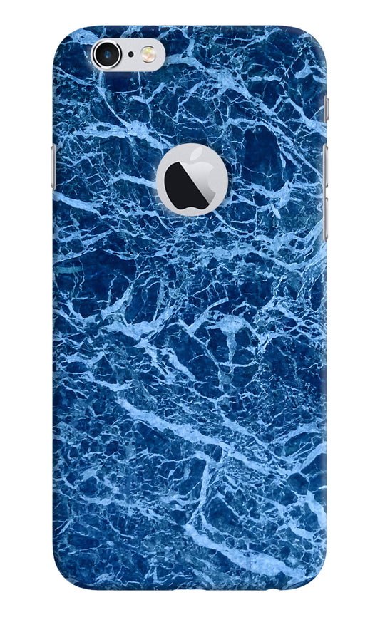 Blue Marble iPhone 6 Logocut Hard Case Back Cover by Casekaro