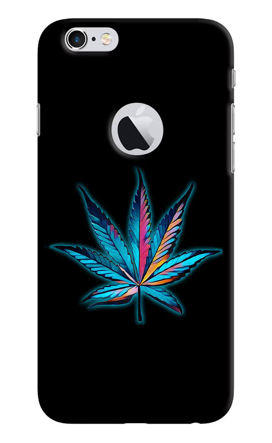 Weed iPhone 6 Logocut Hard Case Back Cover by Casekaro