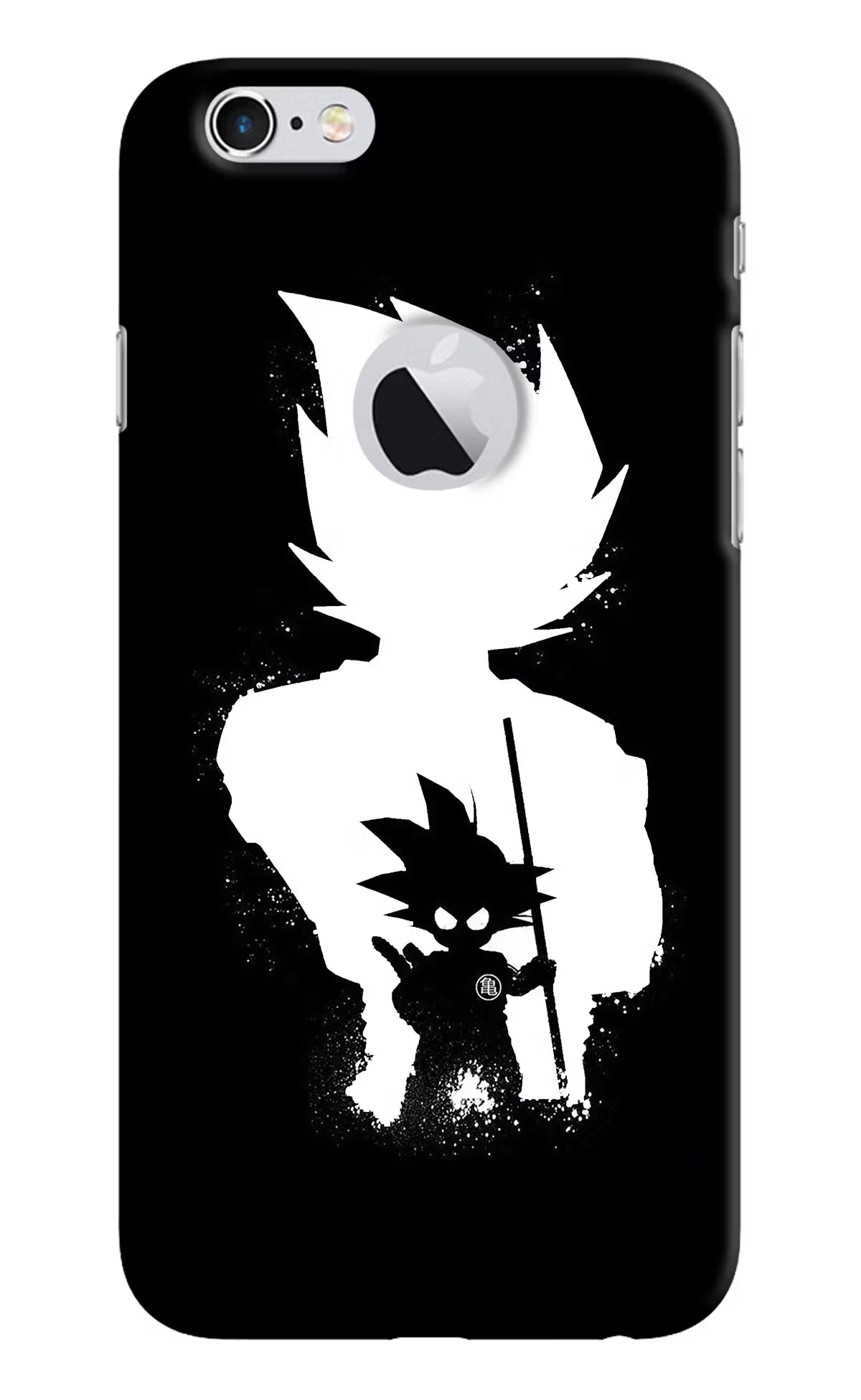 Goku Shadow iPhone 6 Logocut Hard Case Back Cover by Casekaro